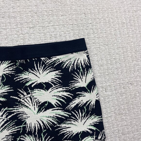 Rachel Roy Women's Skirt Size M Pixelated Palm Tree Floral AOP stretch Boho Mini - Picture 5 of 10